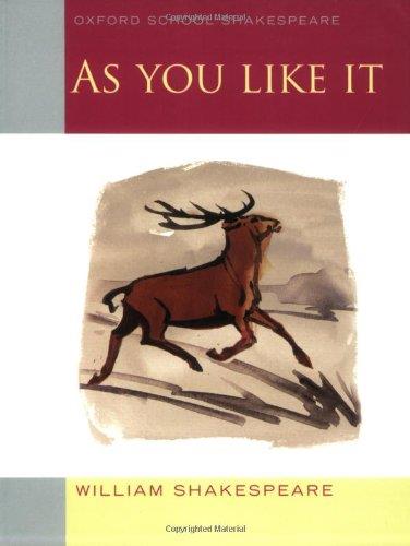 As you like it - oxford school shakespeare