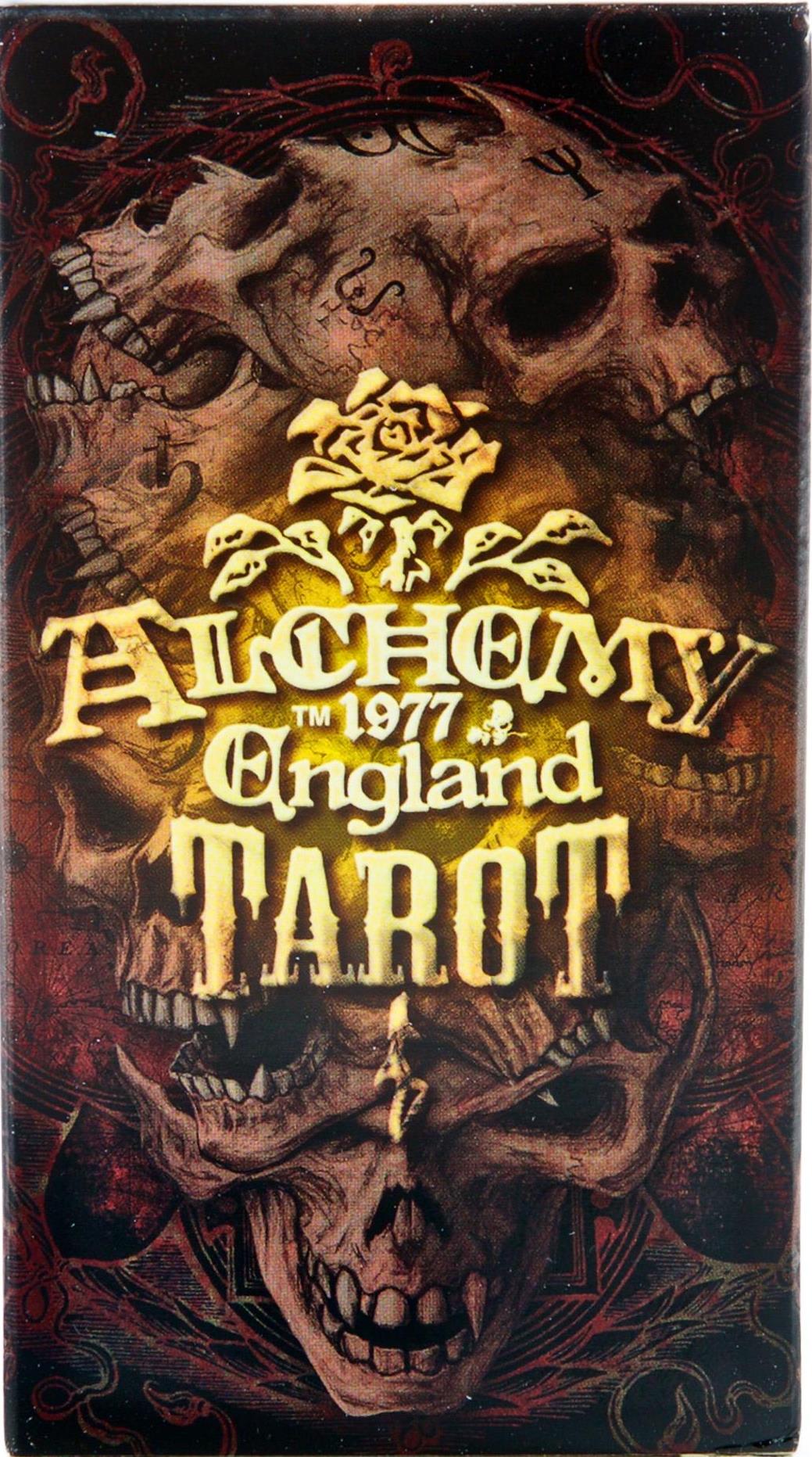 Alchemy 1977 england (libro + cartas) ed. Faournier - tarot
