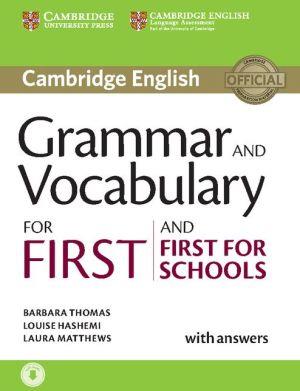 Grammar and vocabulary for first and first for schools - boo