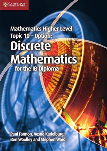 Mathematics higher level for the ib diploma topic 10-cambrid