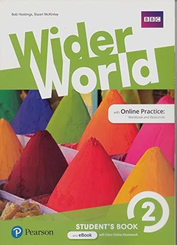 Wider world 2 - sb + ebook + myenglishlab + online extra pra