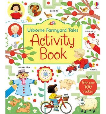 Activity book - usborne famyard tales