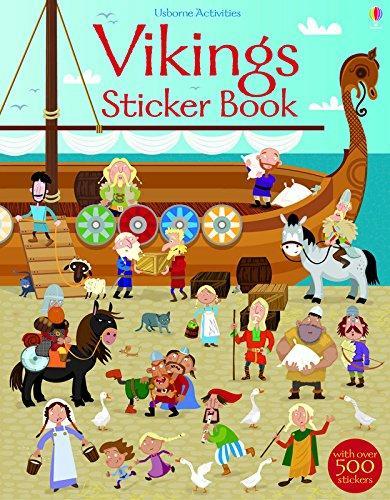 Vikings sticker book - usborne
