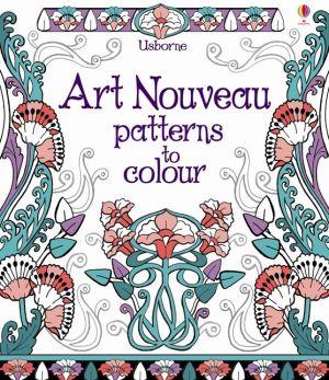 Art nouveau patterns to colour - usborne