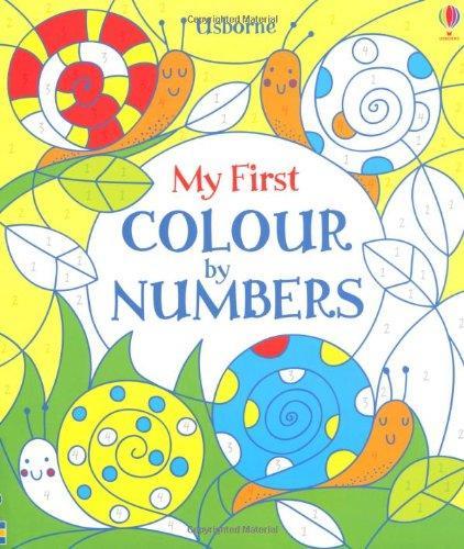 My first colour by numbers - usborne