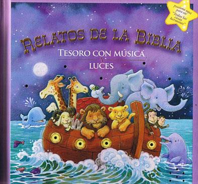 Relatos de la biblia musica y luces