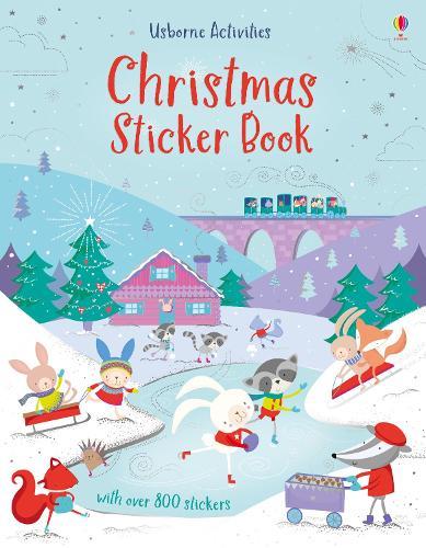 Christmas sticker book - usborne
