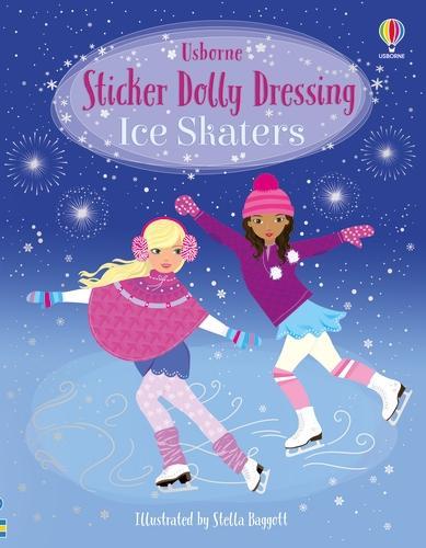Ice skaters - sticker dolly dressing