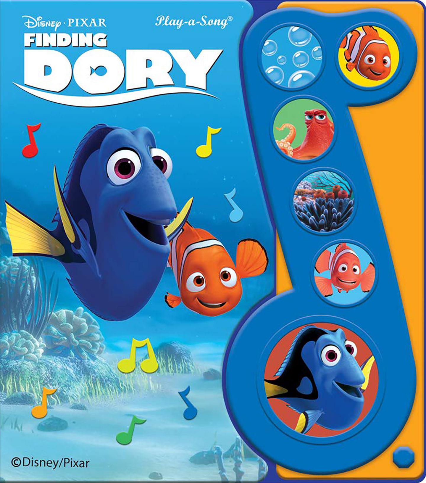Disney pixar dory 6 botones