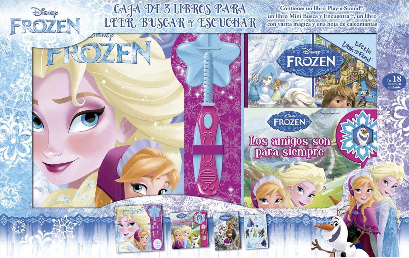 Disney frozen. Lee, mira y juega