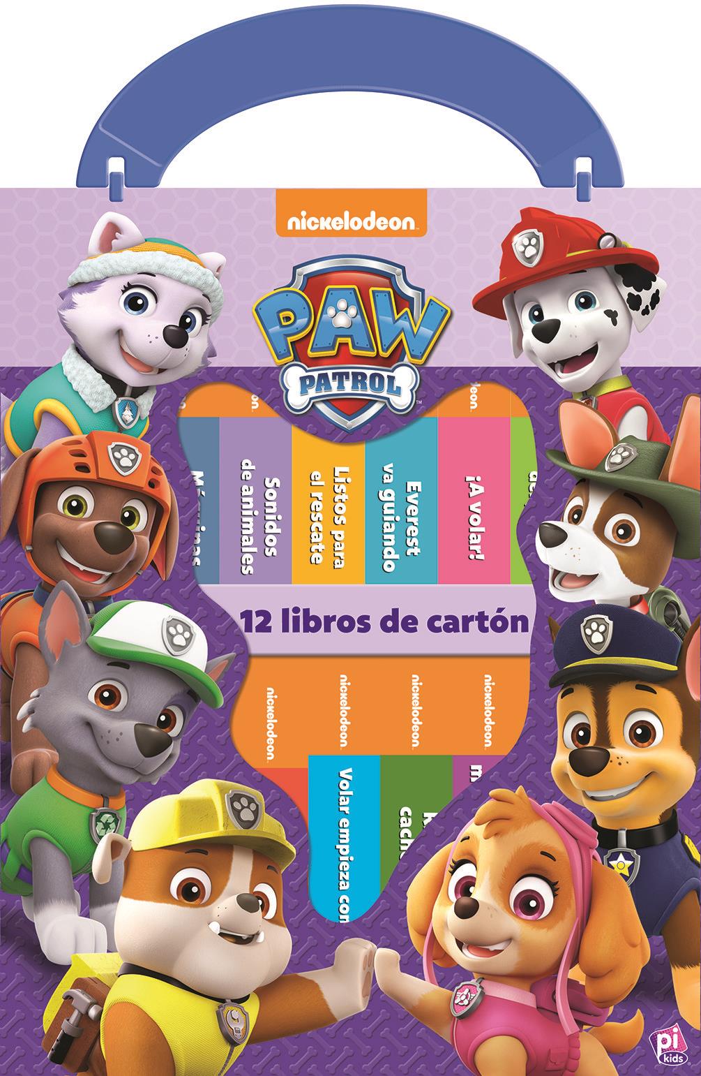 Col.paw patrol-12 libros de carton 2