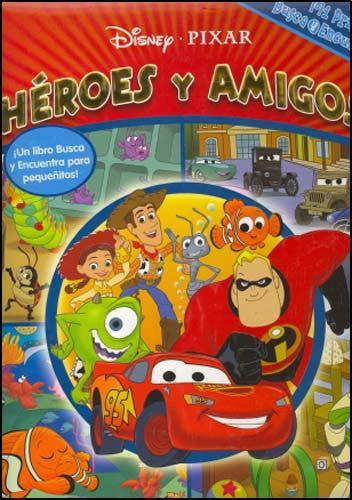 Disney pixar puzzle gigante - heroes y amigos