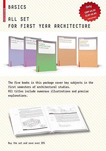 Basics all set for first year arch. (5 vol.)