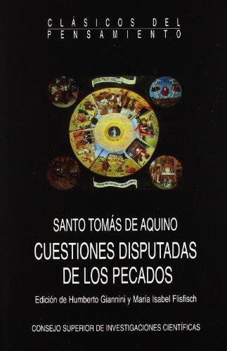 Cuestiones disputadas de los pecados