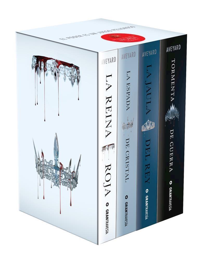 Reina roja, saga completa pack 4 volumenes