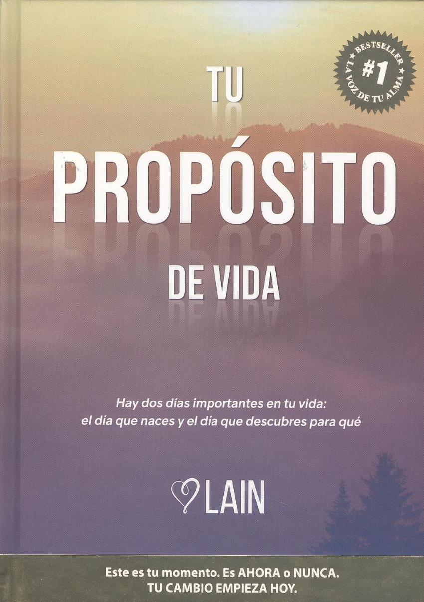 Tu proposito de vida - td