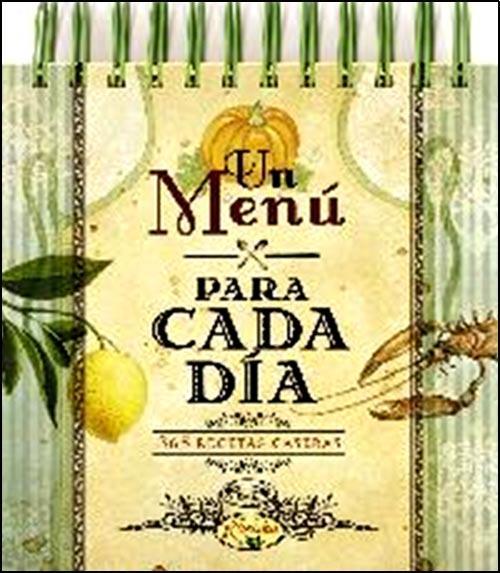 Un menu para cada dia