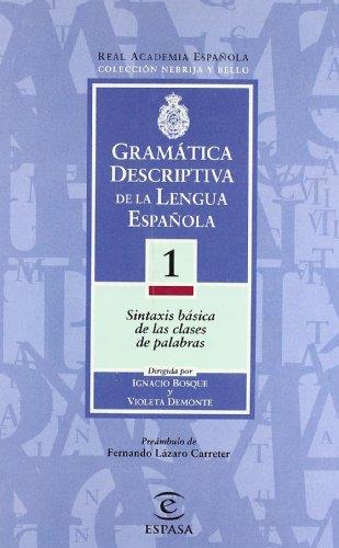 Gramatica descriptiva de la lengua española 1