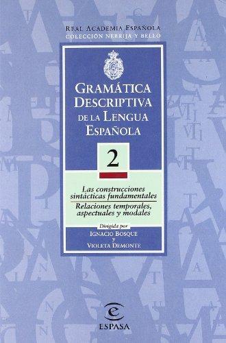 Gramatica descriptiva de la lengua española 2