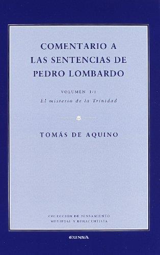 Comentario a las sentencias de pedro lombardo 1/1