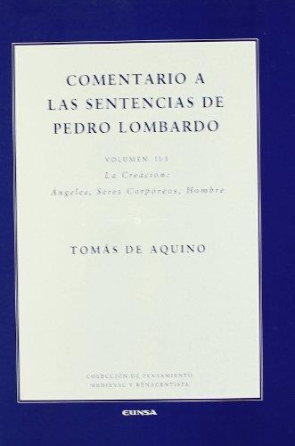 Comentario a las sentencias de pedro lombardo 2/1