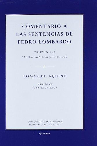 Comentario a las sentencias de pedro lombardo ii/2