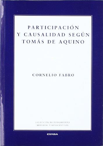 Participacion y causalidad segun tomas de aquino