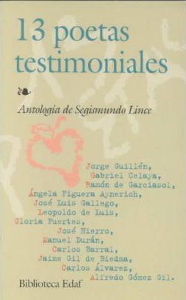 13 poetas testimoniales