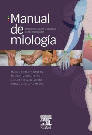 Manual de miologia. Descripcion, funcion y palpacion