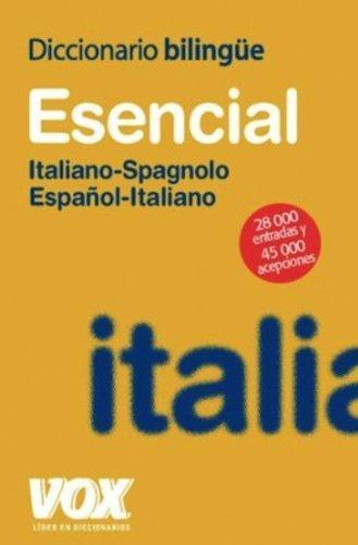 Dicc.esencial italiano-español-italiano