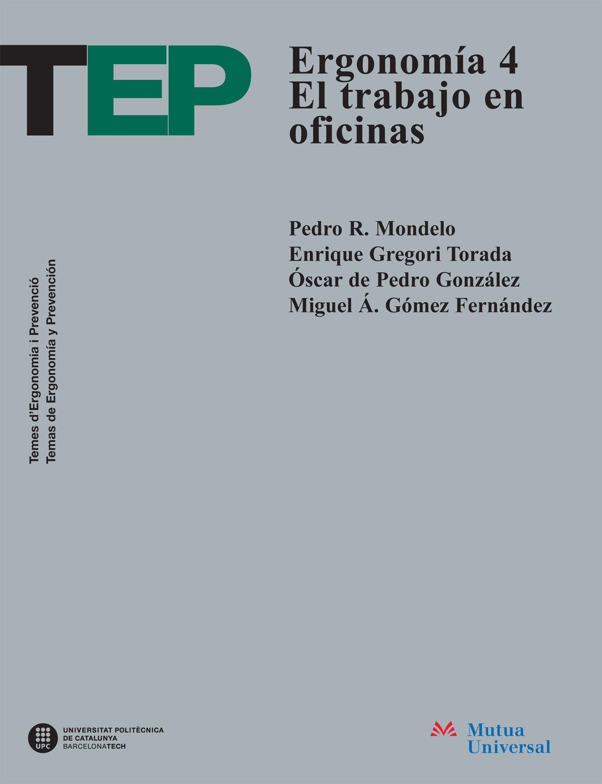 Ergonomia 4 - el trabajo en oficinas