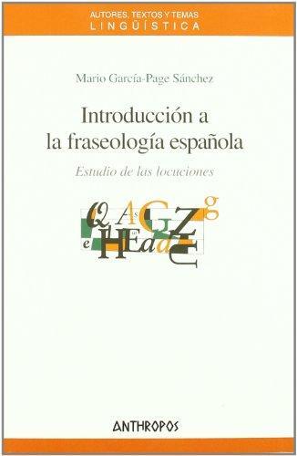 Introd.a la fraseologia española. Estudio de las locuciones