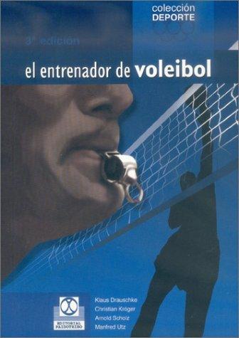 El entrenador de voleibol