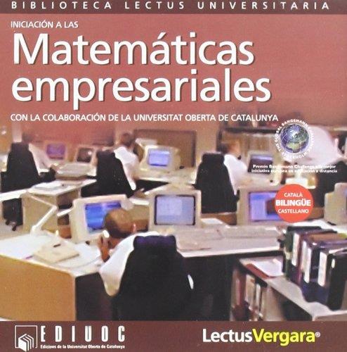Iniciacion a las matematicas empresariales