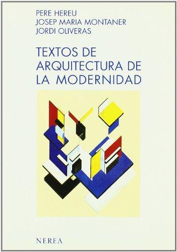 Textos de arquitectura de la modernidad