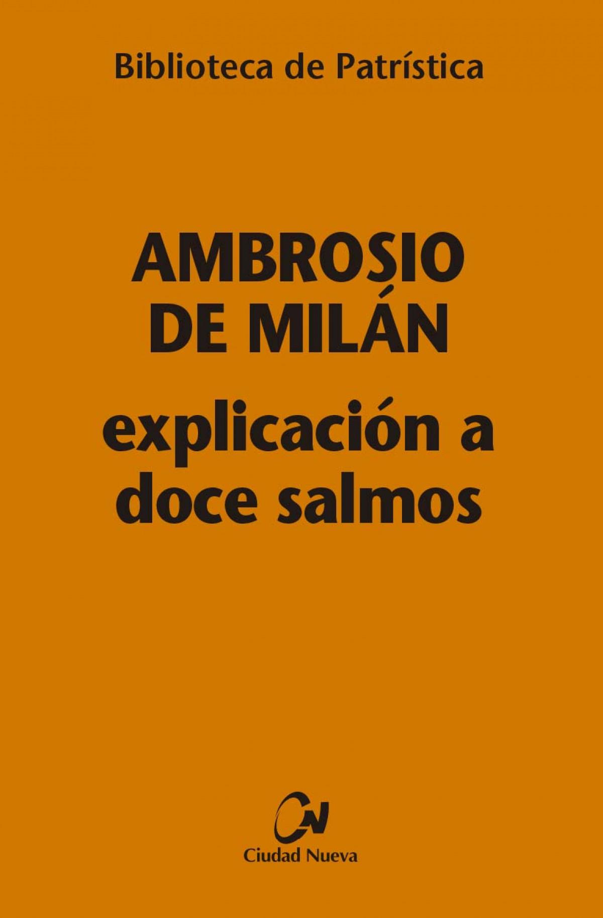 Explicacion a doce salmos (bp. 118)