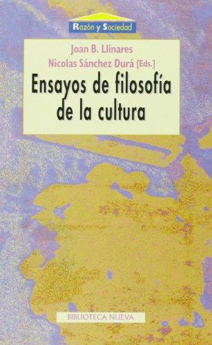 Ensayos de filosofia de la cultura