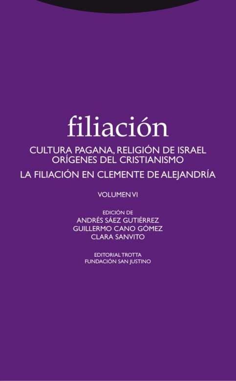 Filiacion 6: Cultura pagana, religion de israel, origenes d