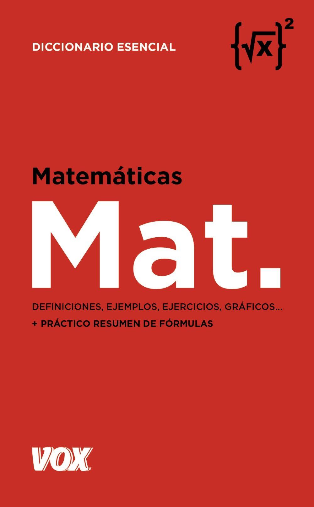 Matematicas diccionario esencial