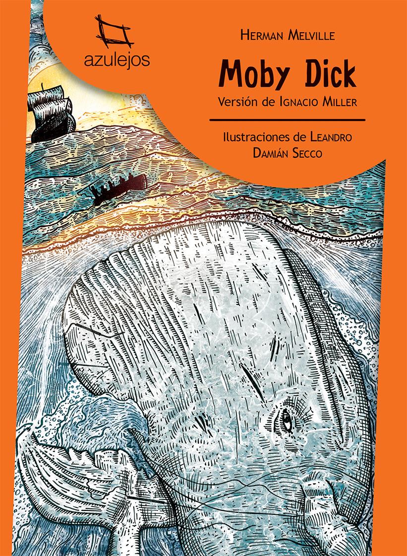 Moby dick - azulejos naranja - 2018