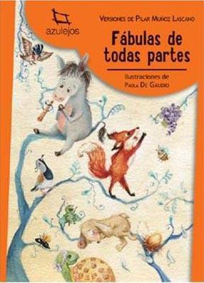 Fabulas de todas partes - azulejos naranja