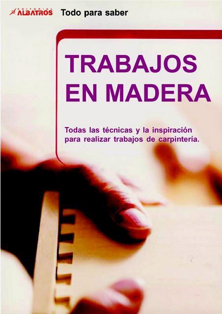 Trabajos en madera