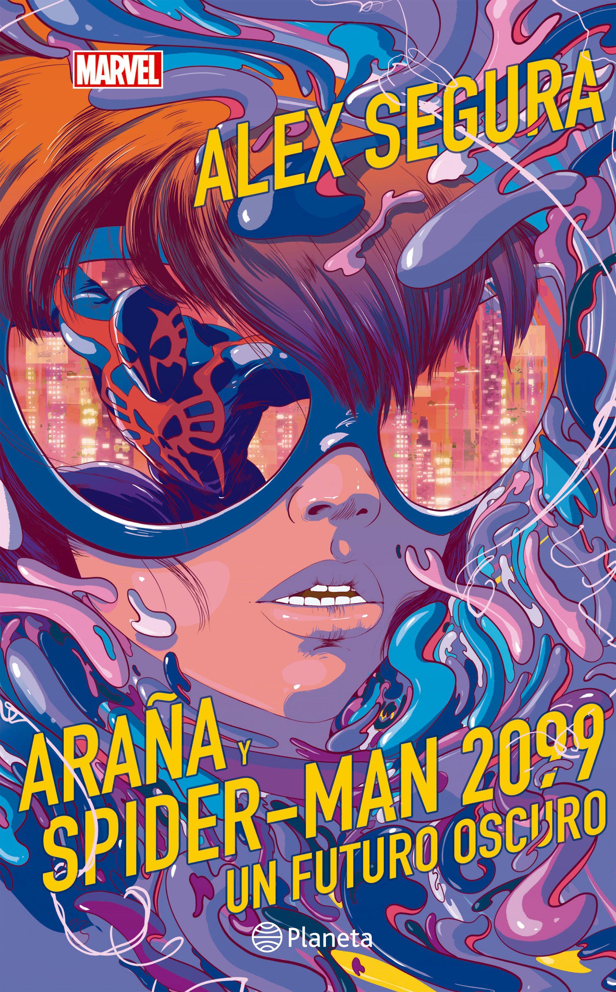 Araña y spiderman 2099. Un futuro oscuro