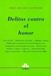 Delitos contra el honor