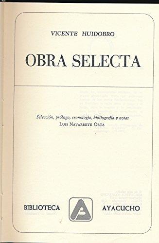 Obra selecta - huidobro