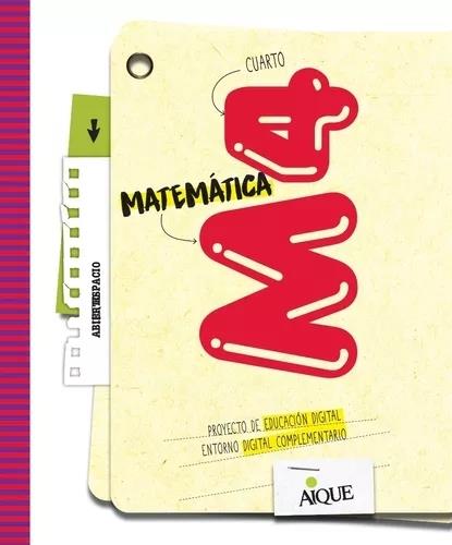Matemática 4 espacio abierto - 2023