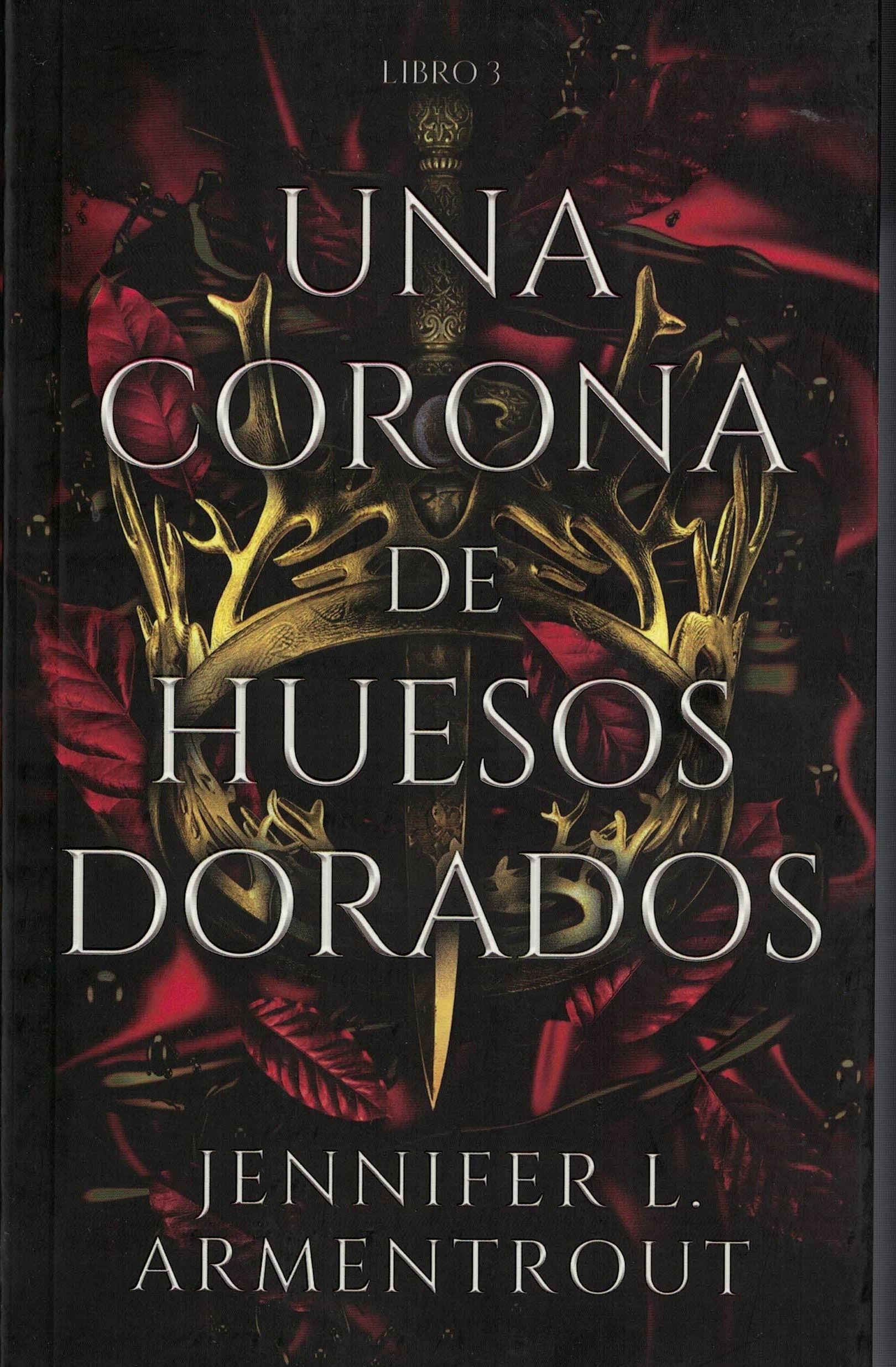 Una corona de huesos dorados