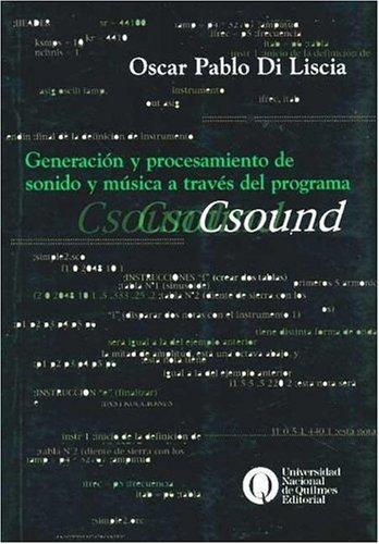 Generacion y procesamiento de sonido y musica a traves del p