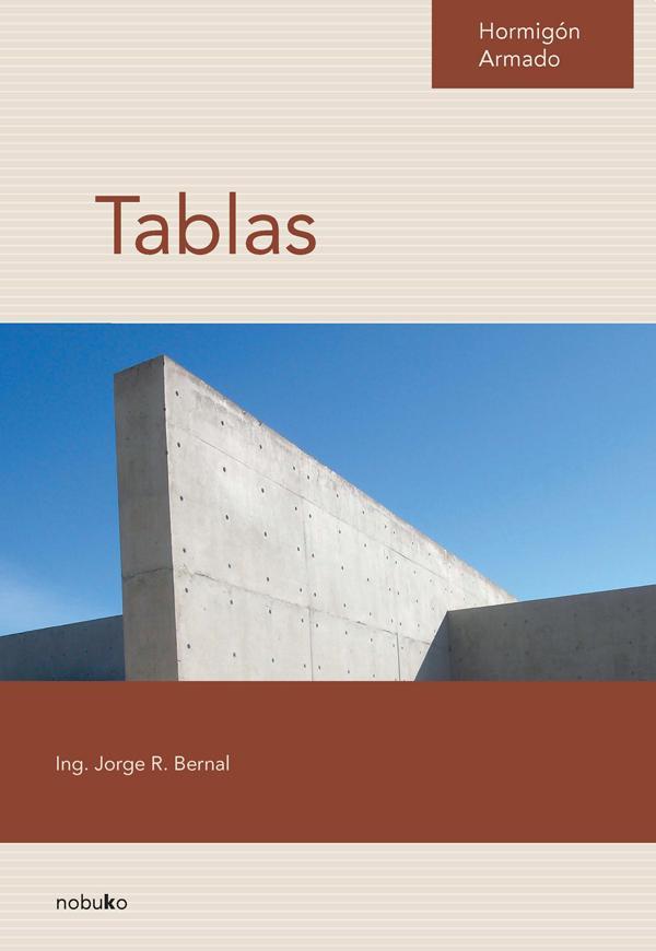Hormigon armado. Tablas