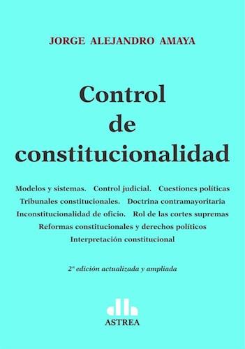 Control de constitucionalidad